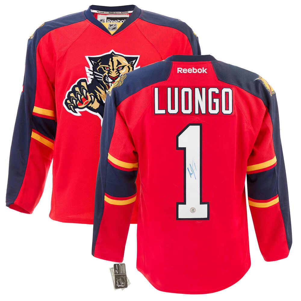 Roberto Luongo Signed Florida Panthers Vintage Reebok Jersey