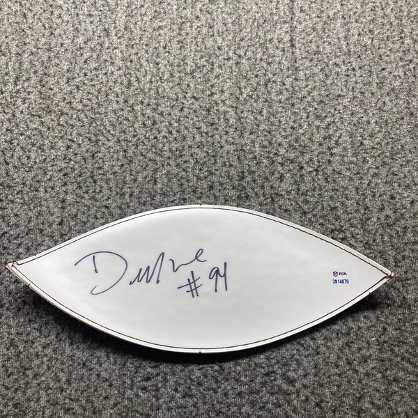 NFL - Cowboys Demarcus Ware Signed White Panel