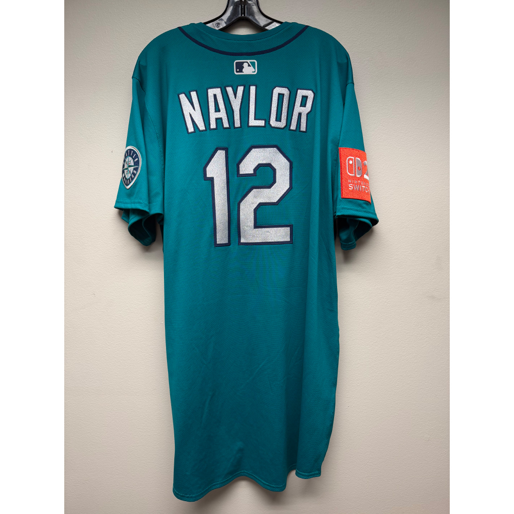 Josh Naylor Game Used Jersey - 2025 ALCS Game 1 - Size 52T+2B