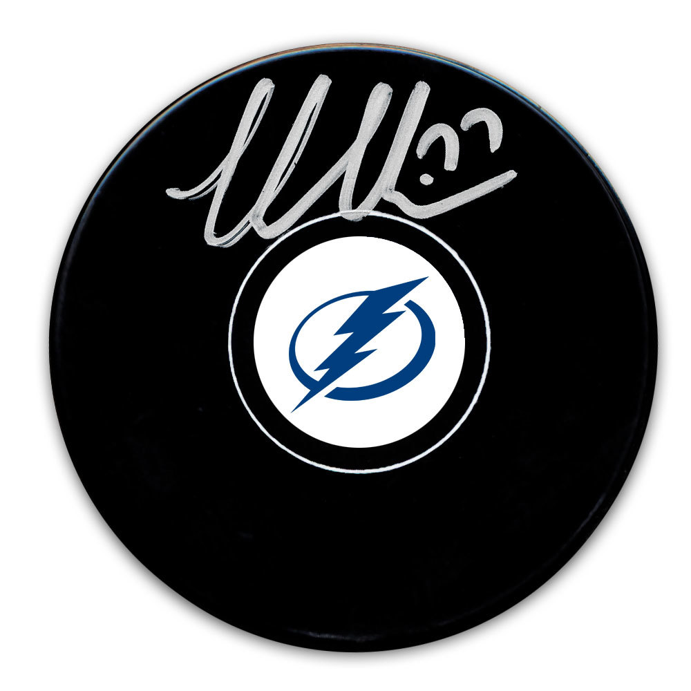 Victor Hedman Tampa Bay Lightning Autographed Puck