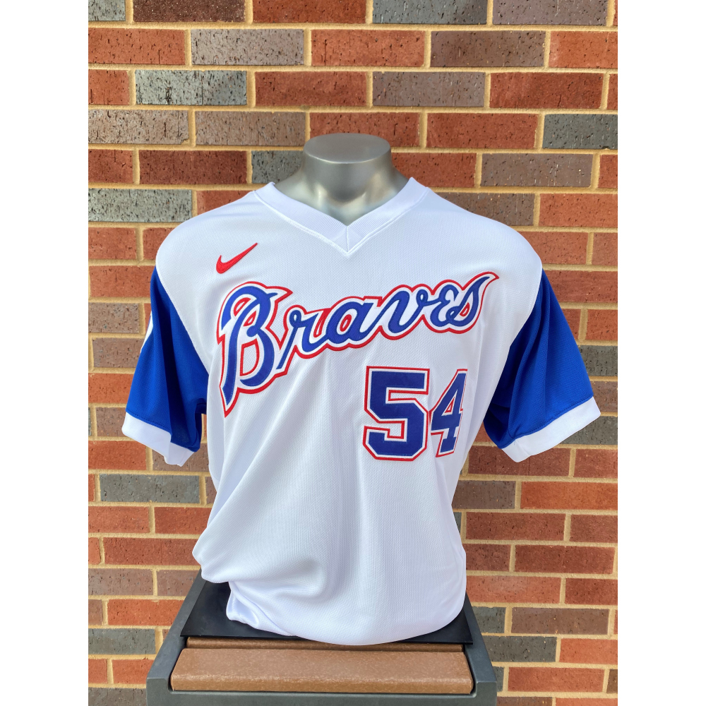 Max Fried MLB Authenticated Autographed And Game Used 1974 Jersey max-fried-mlb-authenticated-autographed-and-game-used-1974-jersey