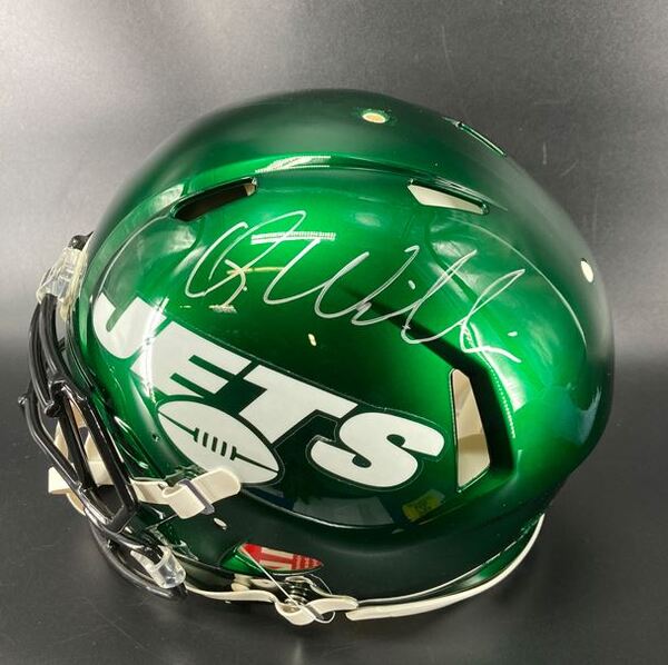 Jets -  Quinnen Williams Signed Authentic Speed Helmet
