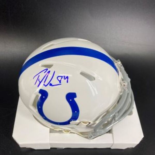 NFL - Colts Tyler Warren Signed Mini Helmet