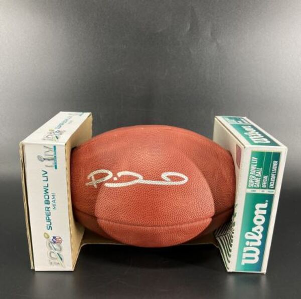 Legends - Chiefs Patrick Mahomes Signed Authentic Super Bowl LIV Comemmo...