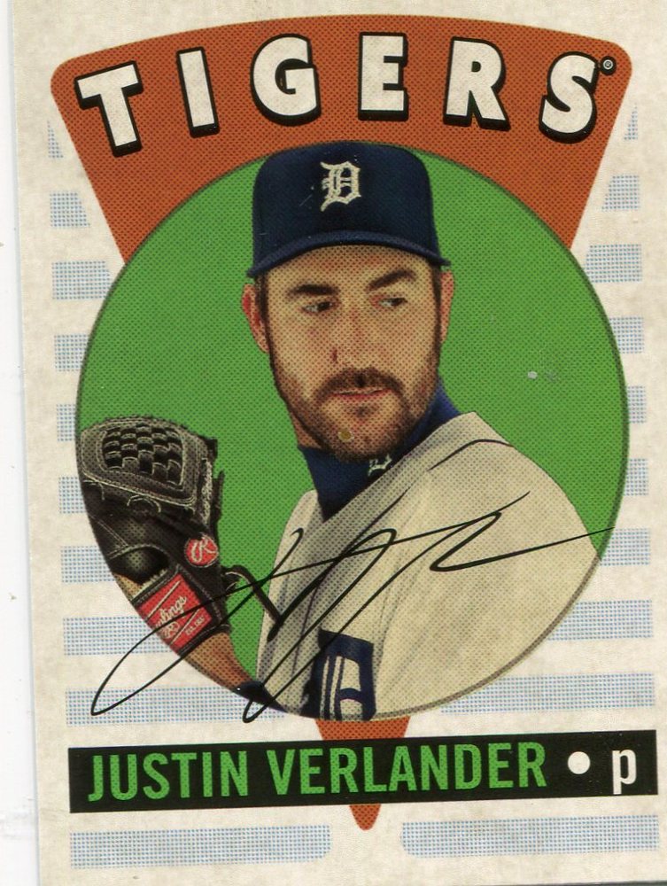 2017 Topps Archives '16 Retro Original #RO8 Justin Verlander
