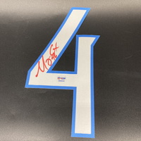NFL - Titans Morgan Cox Signed Jersey Number