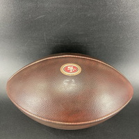 NFL - Chiefs  Super Bowl LIV Game Used Football Chiefs Defense / 49ers O...