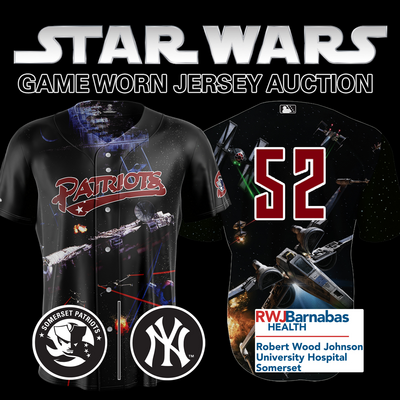 Manager Raul Dominquez #52, Size 48, Game-Worn and signed Star Wars Jersey