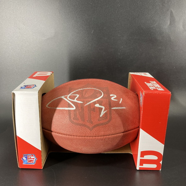 NFL - Dolphins Jordan Poyer Signed Authentic Football with Pro Bowl Logo