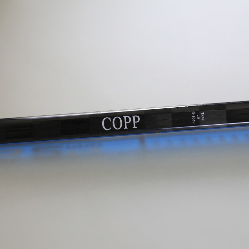 ANDREW COPP Warm Up Issued Hockey Fights Cancer Stick NHL Auctions