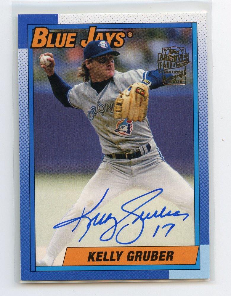 2019 Topps Archives Fan Favorites Autographs #FFAKG Kelly Gruber