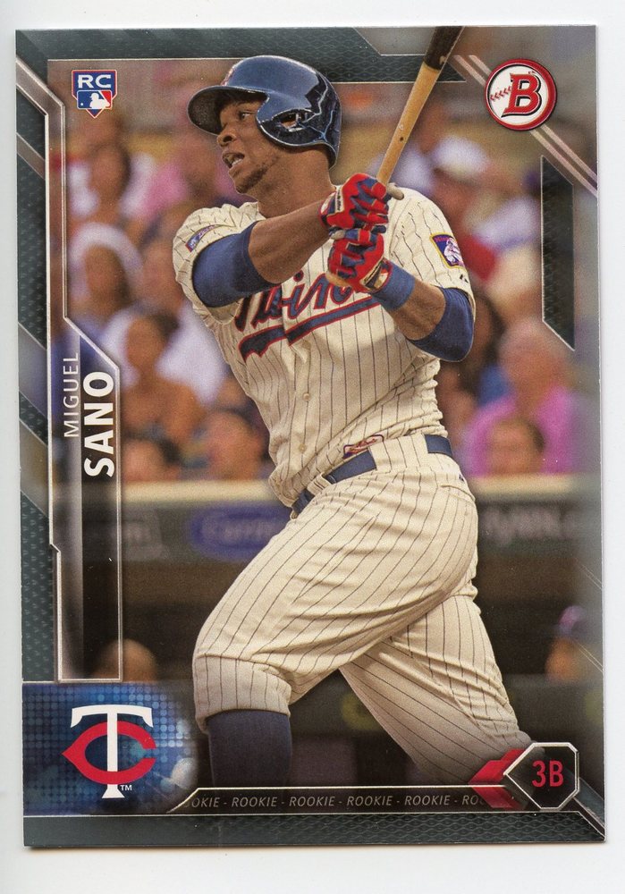 2016 Bowman Silver #140 Miguel Sano