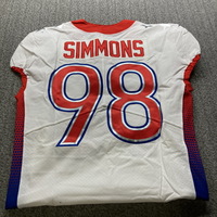 NFL - Titans Jeffery Simmons Game Issued 2022 Pro Bowl Jersey Size 44