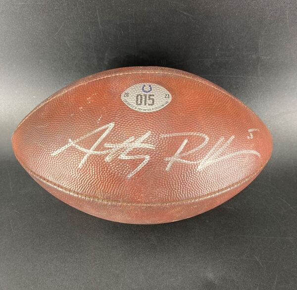 International Games - Colts Anthony Richardson Signed Berlin Game Used F...