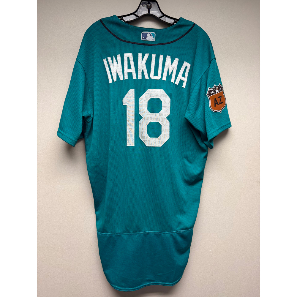 2017 Team Issued Spring Training Jersey - Hisashi Iwakuma - Size