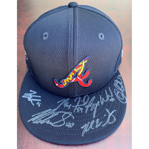 Photo of 2021 Atlanta Braves Starting Pitcher Autographed Hat