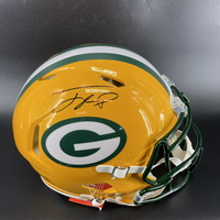 NFL - Packers Jayden Reed Signed Authentic Speed Helmet