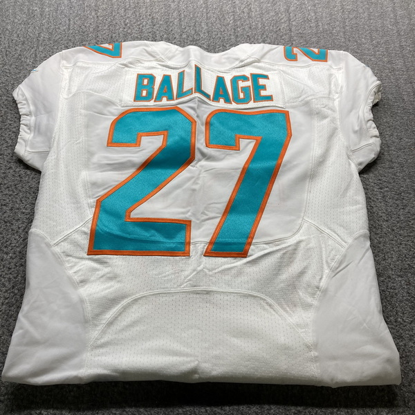 NFL - Dolphins Kalen Ballage Game Issued Jersey Size 46