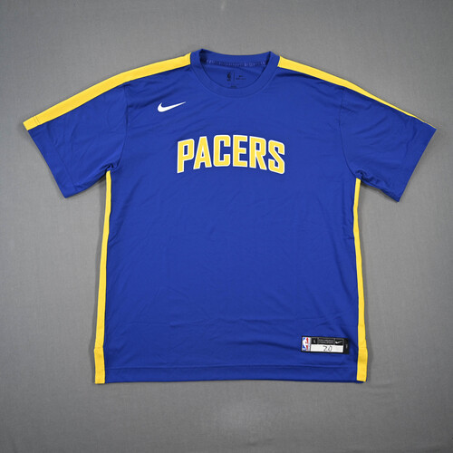 Image of McDermott, Doug - Indiana Pacers - Game-Issued City Edition Short-Sleeved Shooting Shirt - 2021-22 NBA Season