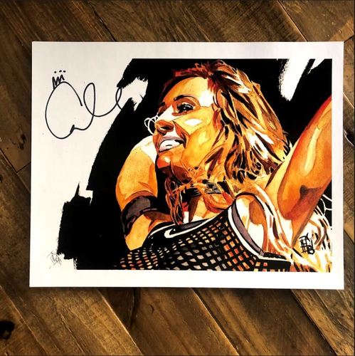 Carmella SIGNED 11 x 14 Rob Schamberger Print