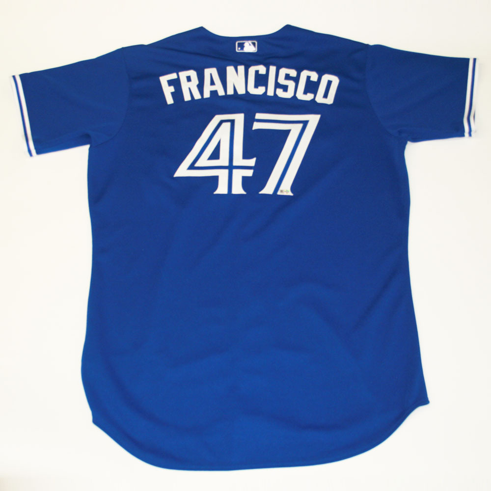 BLUE JAYS AUTHENTICS2014 TEAM ISSUED ALTERNATE BLUE JERSEYWITH