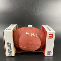 NFL - Texans Tank Dell Signed Authentic Football