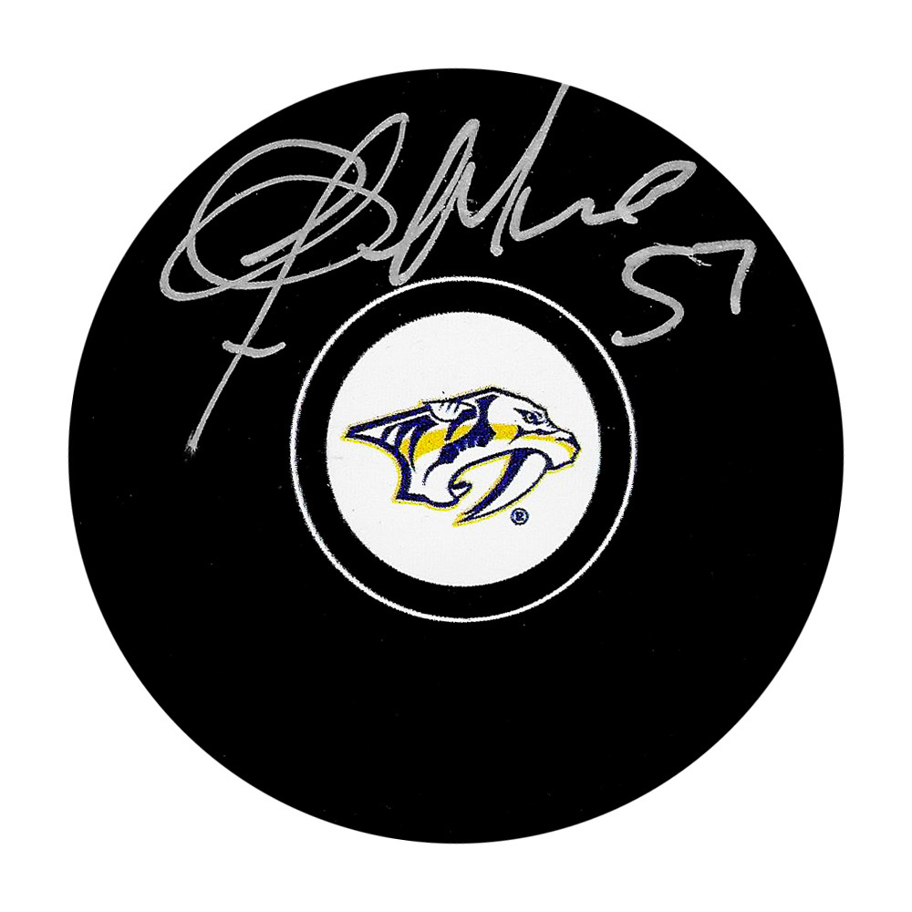 Dante Fabbro Autographed Nashville Predators Puck