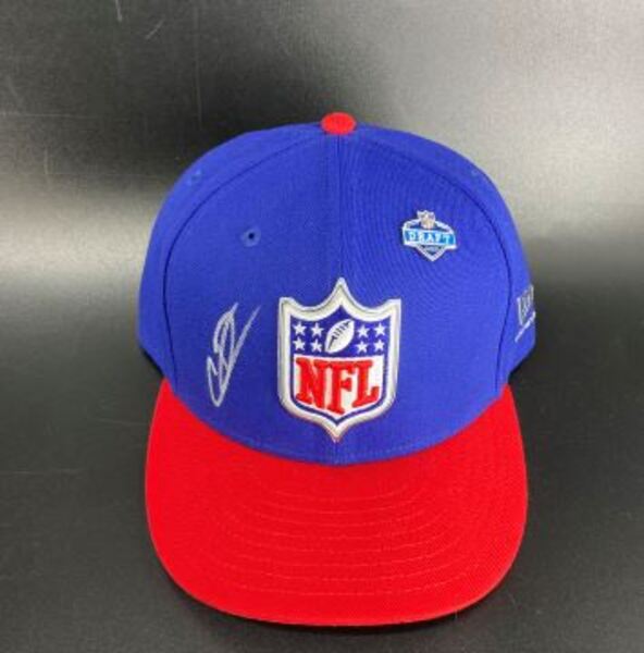 NFL - Cowboys Caleb Downs Signed NFL Shield Draft Hat