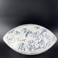 NFL - Multi Sign 2014 Pro Bowl Commemorative Panel Ball Signed By Over 3...