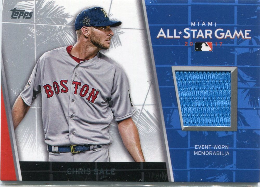 2017 Topps Update All Star Stitches #ASRCSA Chris Sale