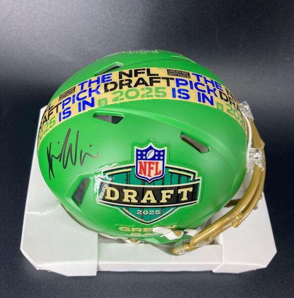 NFL - Packers Savion Williams Signed NFL Draft Mini Helmet