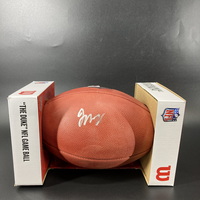 NFL - Panthers Jonathan Mingo Signed Authentic Football