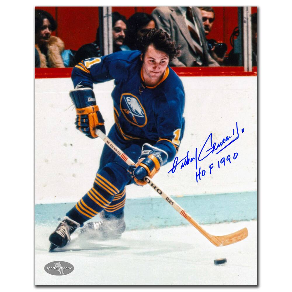 Gilbert Perreault Buffalo Sabres SNIPER Autographed 8x10
