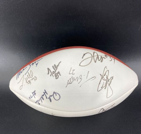NFL - Cowboys Super Bowl XXXVI Commemorative Panel Ball Signed By Emmitt...