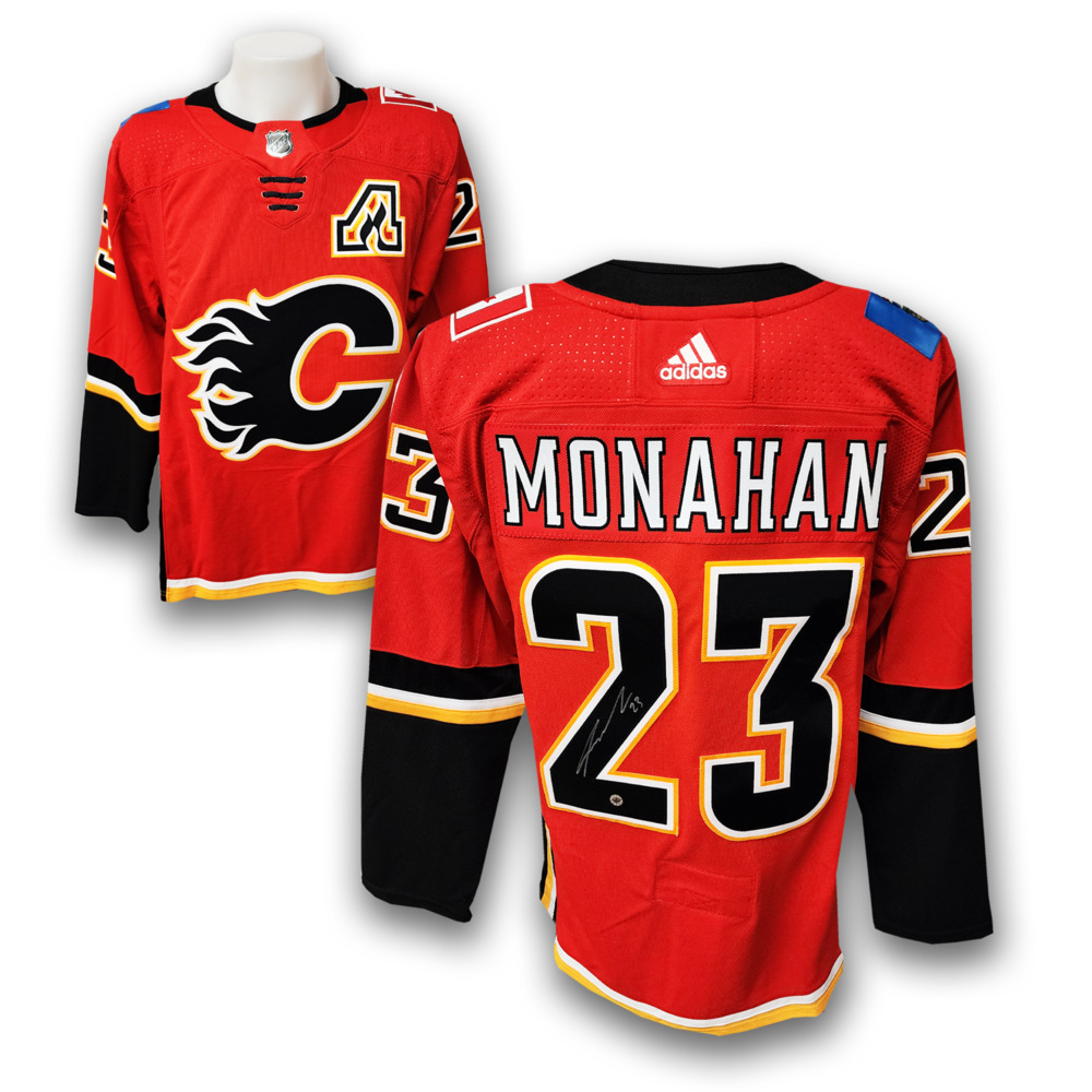 Sean Monahan Autographed Calgary Flames Home Adidas Jersey