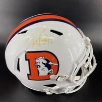 NFL - Broncos Troy Franklin Signed Alternate Replica Speed Helmet