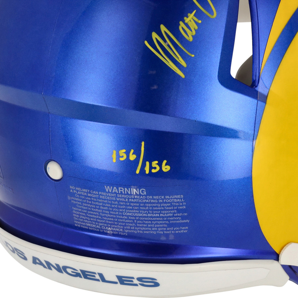 Los Angeles Rams Autographed Riddell Super Bowl LVI Champions Speed ...