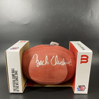 NFL - Seahawks Zach Charbonnet signed authentic football