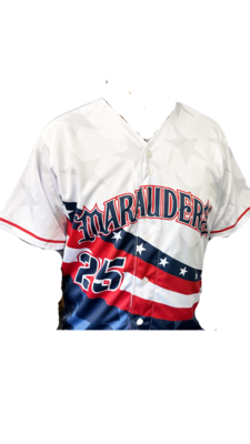 #6 Wyatt Sanford Bradenton Marauders Military Appreciation Jerseys