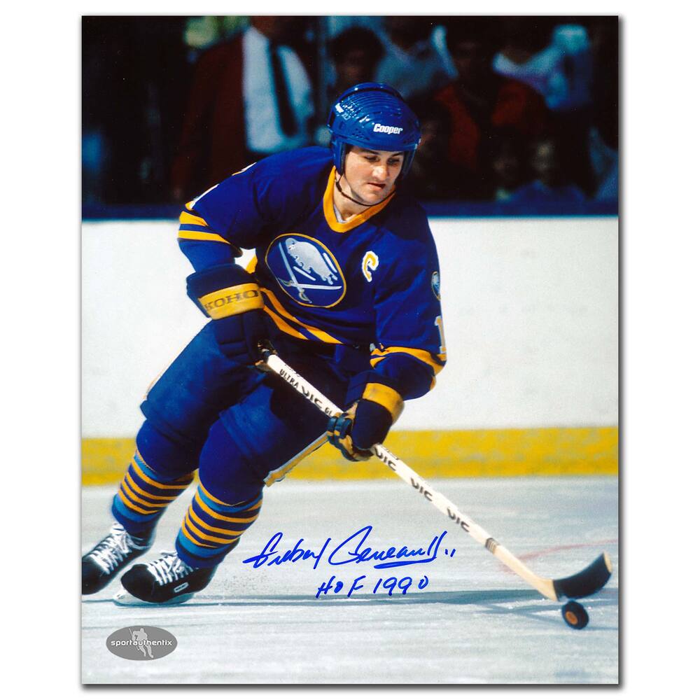 Gilbert Perreault Buffalo Sabres CAPTAIN Autographed 8x10