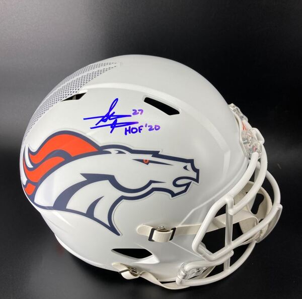 HOF - Broncos Steve Atwater Signed Alternate Replica Speed Helmet