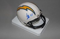 Chargers - Jatavis Brown signed Chargers mini helmet