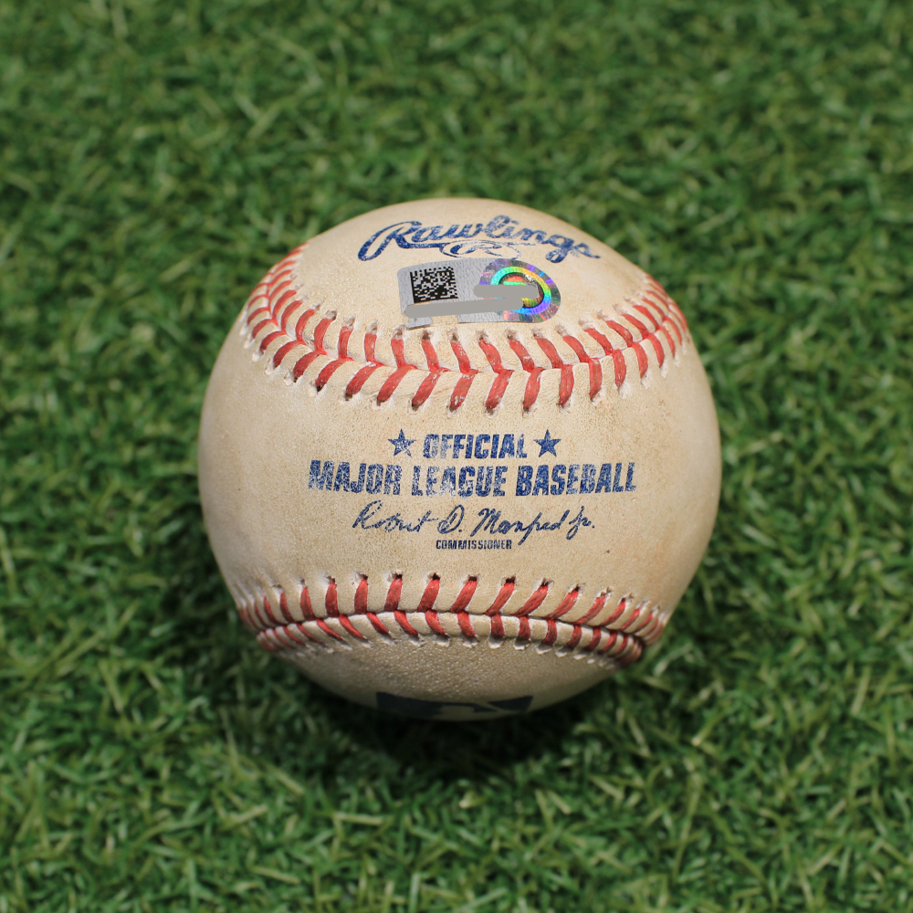 GameUsed Baseball Andrelton Simmons 1,101st Career Hit (MINKC 6/6/21