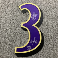 NFL - Ravens Multi Sign Jersey Number Signed By Kelly Gregg, Adalius Tho...