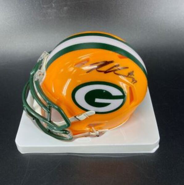 Packers - Kenny Clark Signed Mini Helmet