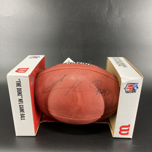 Crucial Catch - Steelers Cam Heyward Signed Crucial Catch Football