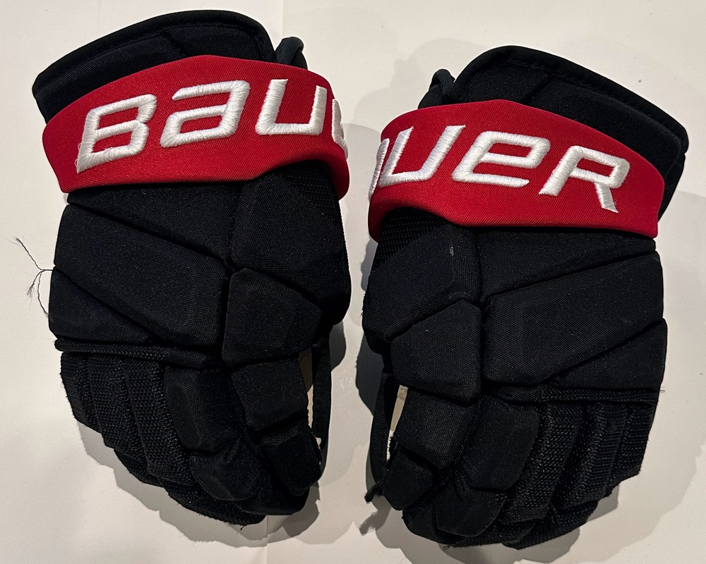 #18 Tim Stutzle Game Used Gloves - Ottawa Senators