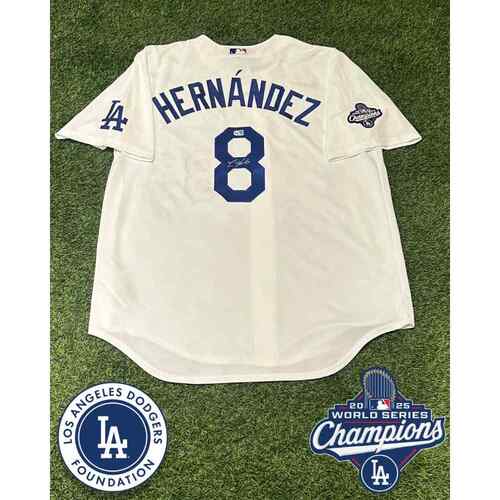 Kike Hernandez 2025 Autographed and Authenticated Jersey - Size L