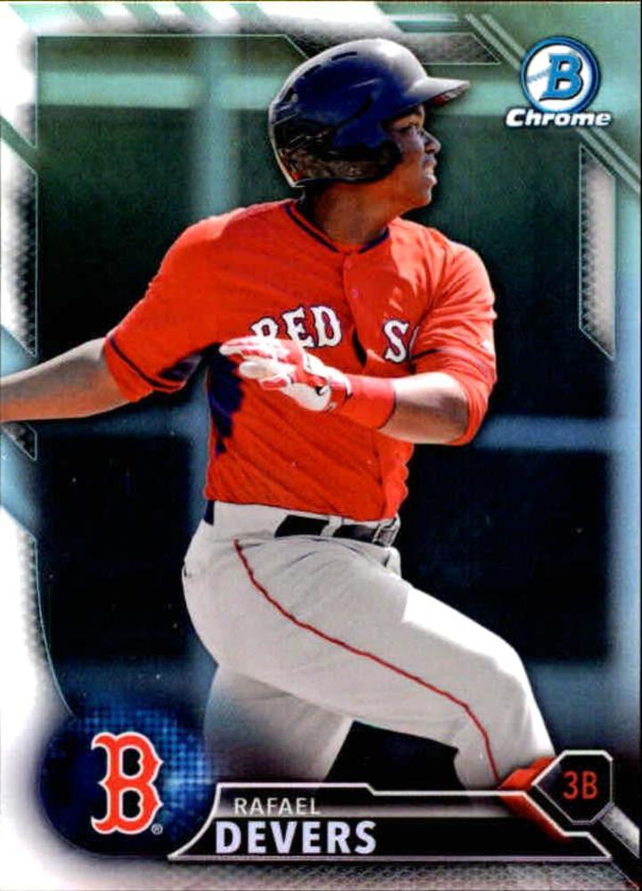 2016 Bowman Chrome Draft Refractors #BDC160 Rafael Devers