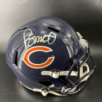 NFL - Bears Rome Odunze Signed Replica Speed Helmet